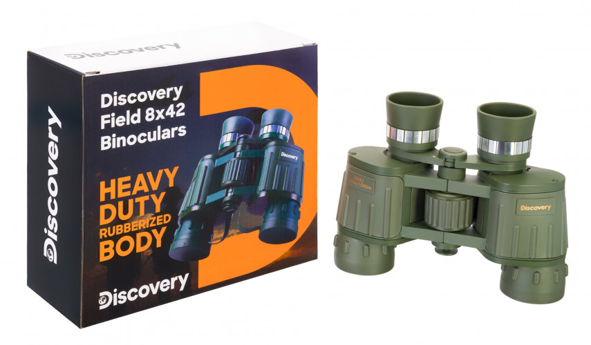 Бинокль Levenhuk Discovery Field 8x42