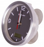 Часы Bresser MyTime Thermo/Hygro Bath, водонепроницаемые, серые