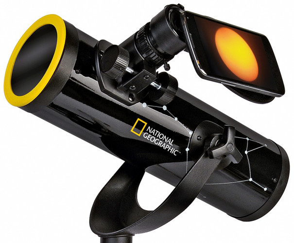 Телескоп Bresser National Geographic 76/350 AZ с солнечным фильтром