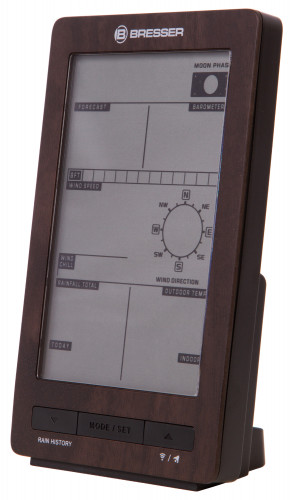 Метеостанция Bresser ClimaTemp FW в корпусе под дерево