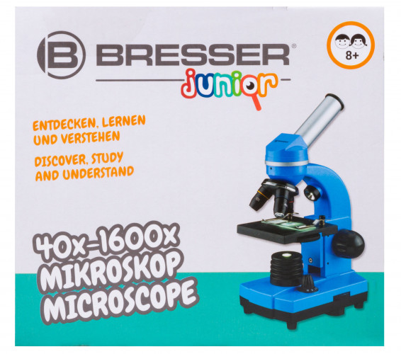 Микроскоп Bresser Junior Biolux SEL 40 - 1600x, синий