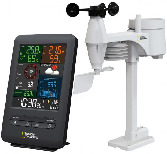Метеостанция Bresser «5 в 1» с цветным экраном