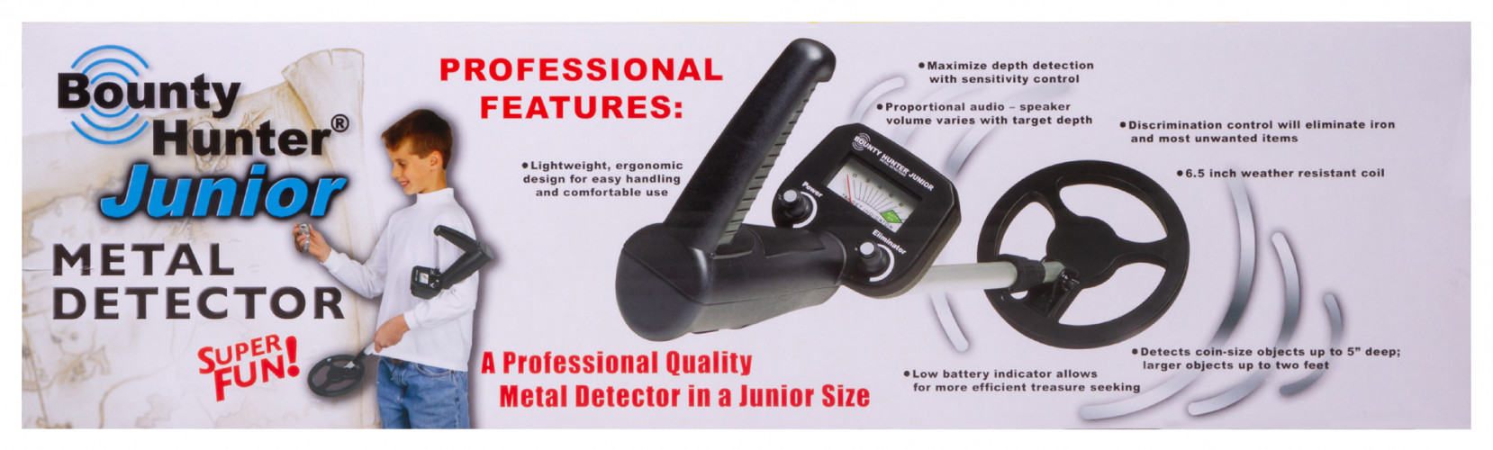 Металлоискатель детский Bounty Hunter