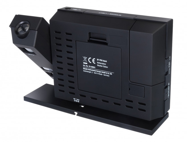 Метеостанция Bresser BF-PRO с проектором, черная