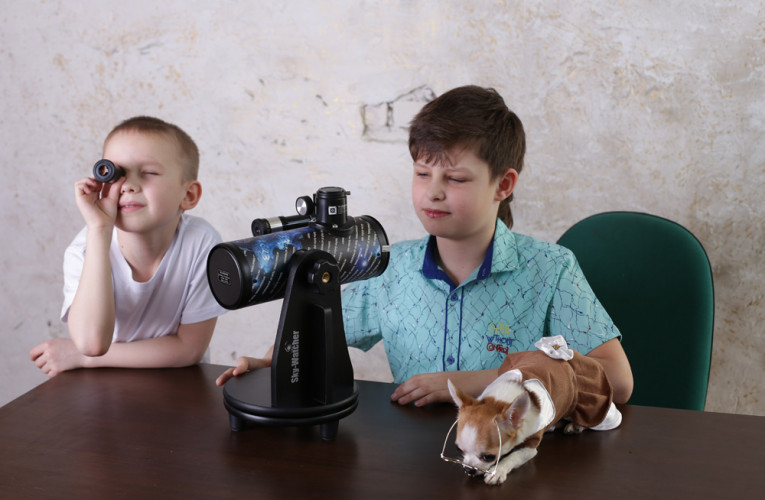 Телескоп Sky-Watcher Dob 76/300 Heritage Black Diamond, настольный