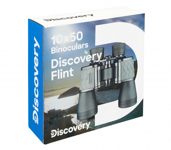 Бинокль Levenhuk Discovery Flint 10x50