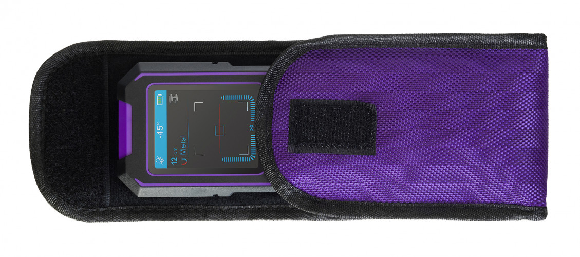 Детектор скрытой проводки Ermenrich Ping SM90, фиолетовый