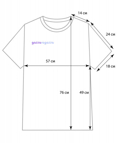 Фирменная футболка Levenhuk & Gazzaragazza