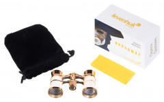 Театральный бинокль Levenhuk Broadway 325B, белый