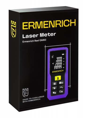 Лазерная рулетка Ermenrich Reel PRO GM60