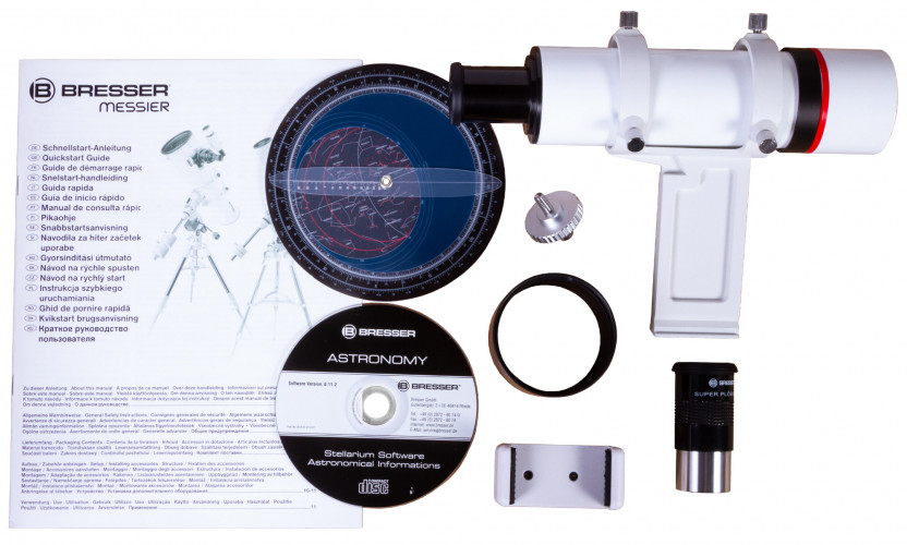 Труба оптическая Bresser Messier NT-203s/800