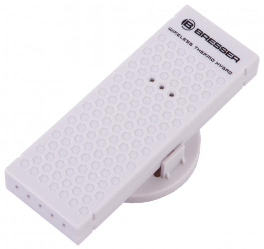 Часы настенные Bresser MyTime Meteotime LCD, белые