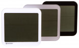 Часы настенные Bresser MyTime Meteotime LCD, серебристые