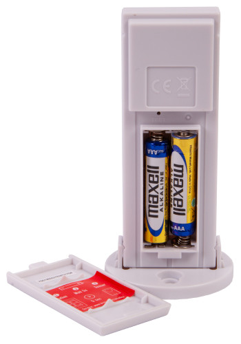 Часы настенные Bresser MyTime Meteotime LCD, черные