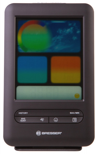 Метеостанция Bresser «3 в 1» Wi-Fi с датчиком ветра и цветным дисплеем, профессиональная