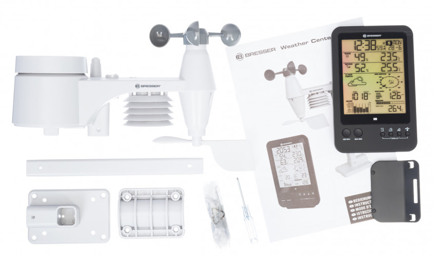 Метеостанция Bresser «5 в 1», белая
