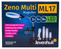 Мультилупа Levenhuk Zeno Multi ML17, черная
