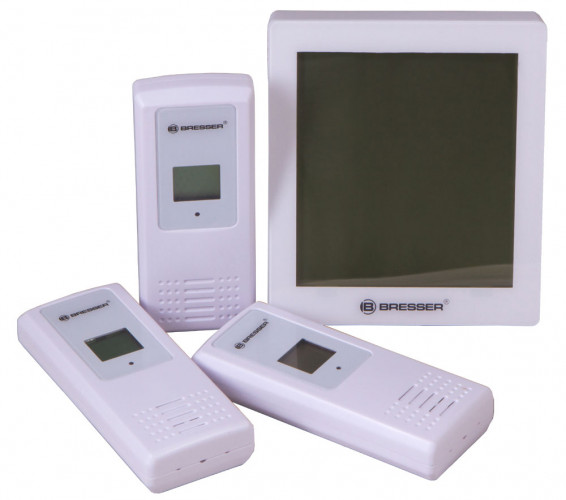 Метеостанция Bresser Temeo Hygro Quadro, белая