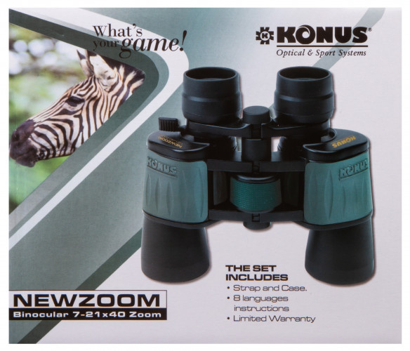 Бинокль Konus NewZoom 7 - 21x40