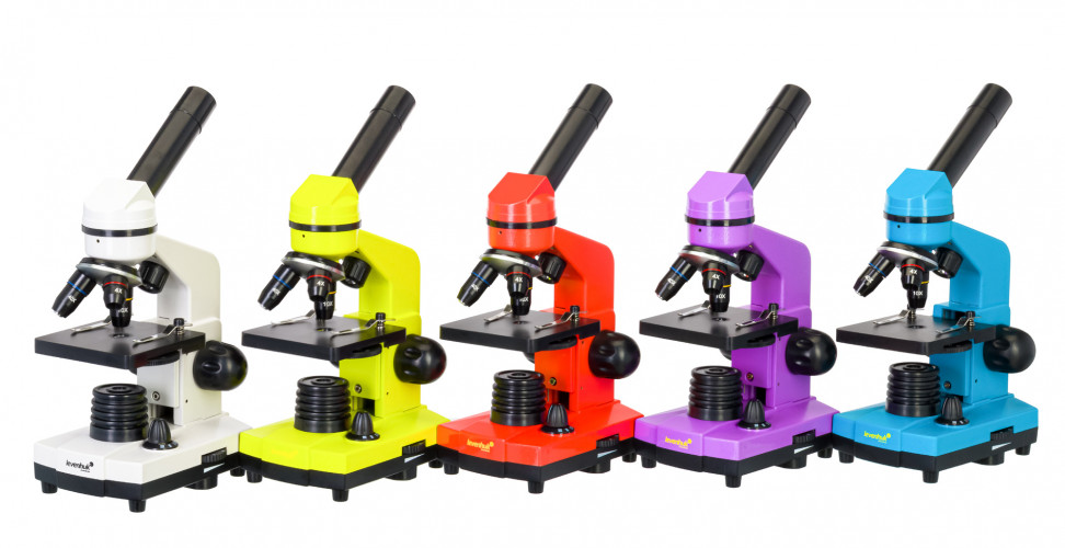 Микроскоп Levenhuk Rainbow 2L Lime\Лайм