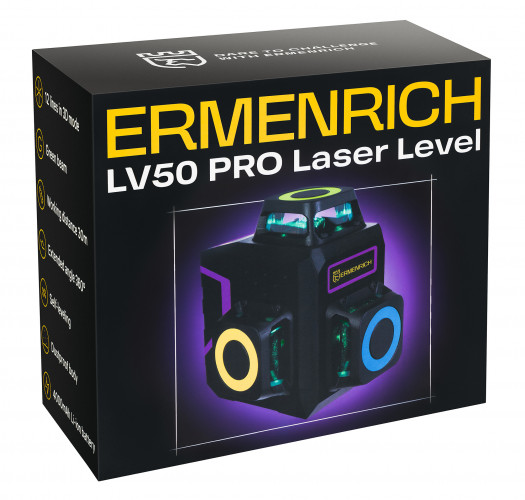 Лазерный уровень Ermenrich PRO LV50
