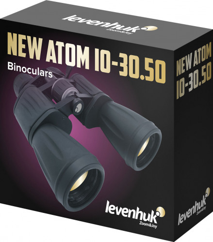 Бинокль Levenhuk New Atom 10 - 30x50