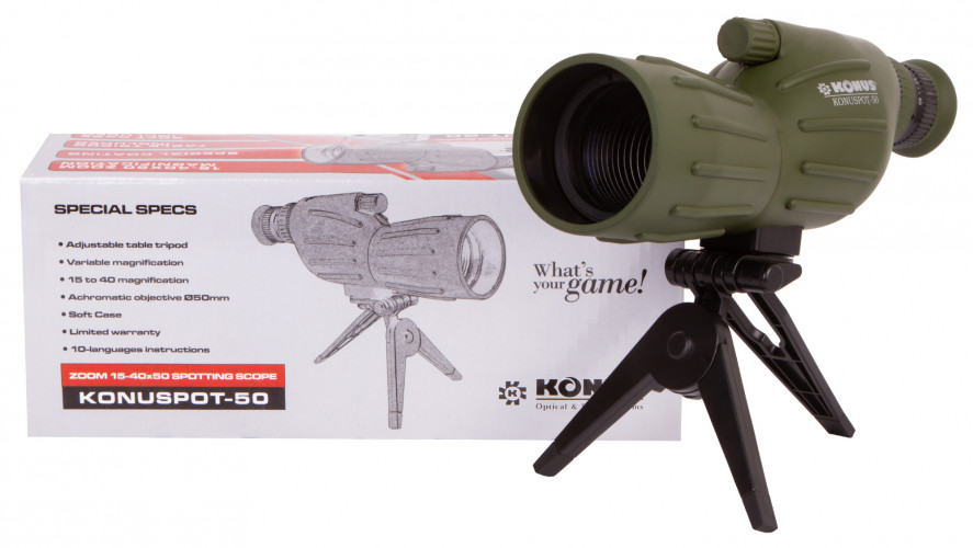 Зрительная труба Konus Konuspot-50 15–40x50