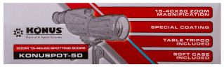 Зрительная труба Konus Konuspot-50 15–40x50